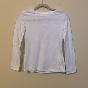 3/$9 • Girls Cherokee White Long Sleeve Sz Large